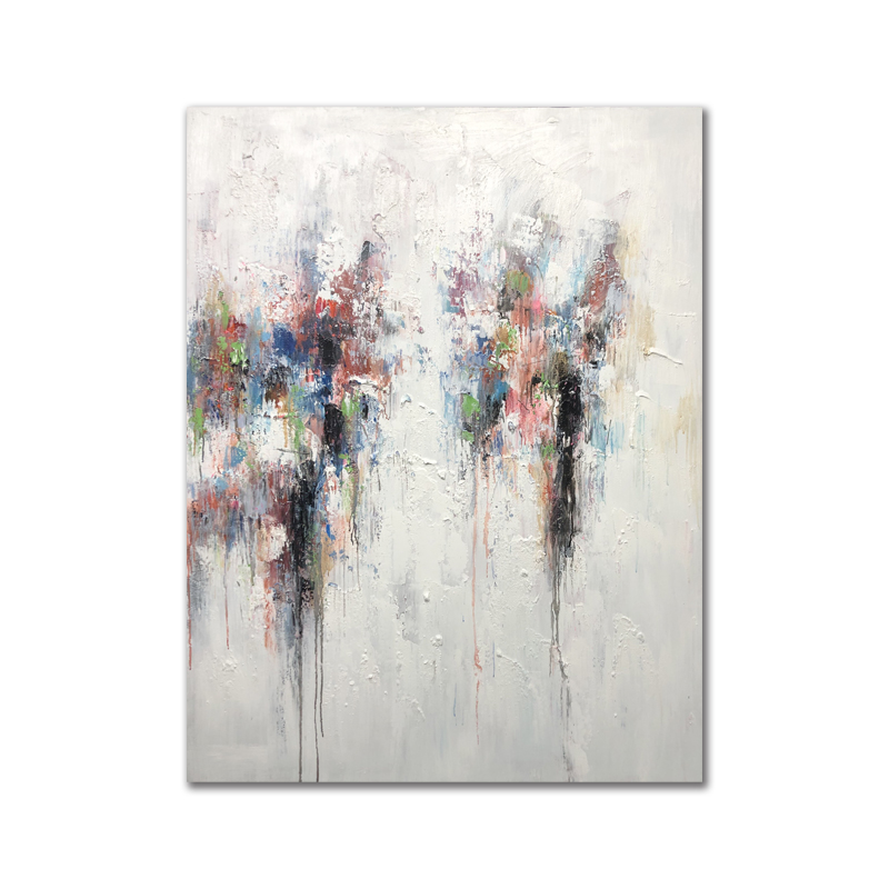 Pintura al óleo Arte de lona hecho a mano Acrílico Abstracto Moderno Decoración del hogar Arte de la pared
