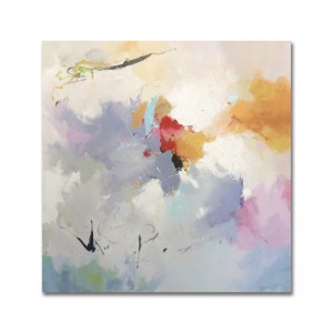 Al por mayor Alta calidad pintada a mano pintura al óleo arte ilustraciones extracto pintura al óleo sobre lienzo
